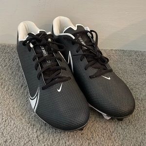Nike Vapor Edge Speed 360 "Black/White" Men's Football Cleat